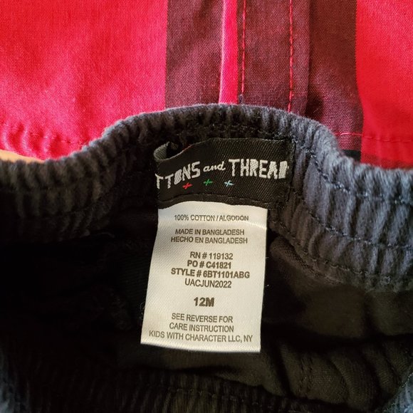 Bundle of 12M Baby Boy Clothes Outfits- 5pcs - Picture 4 of 11